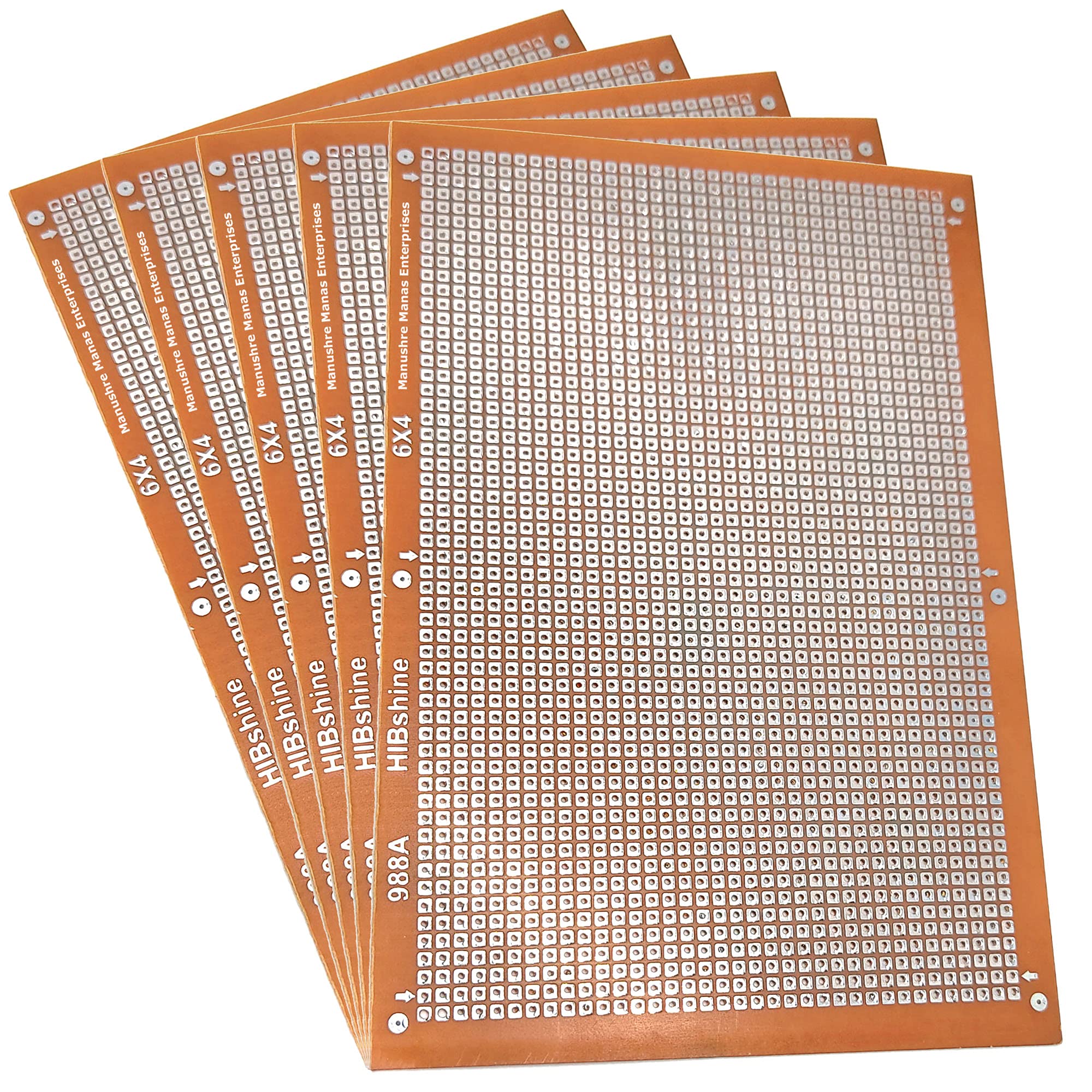 Printed Circuit Board/PCB Board single Side Strip board 15X10cm (Pack of 5) (B096ZMF864) Amazon Price History, Amazon Price Tracker
