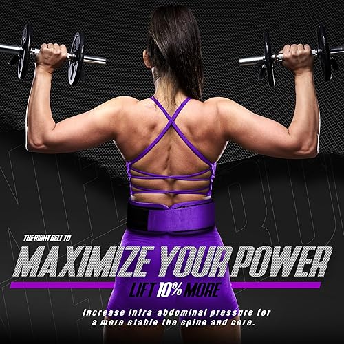 Miniatura 8 de DXM SPORTS Cinturón de levantamiento de pesas con autobloqueo, para hombres y mujeres, gimnasio, entrenamiento de fuerza, levantamiento de pesas,