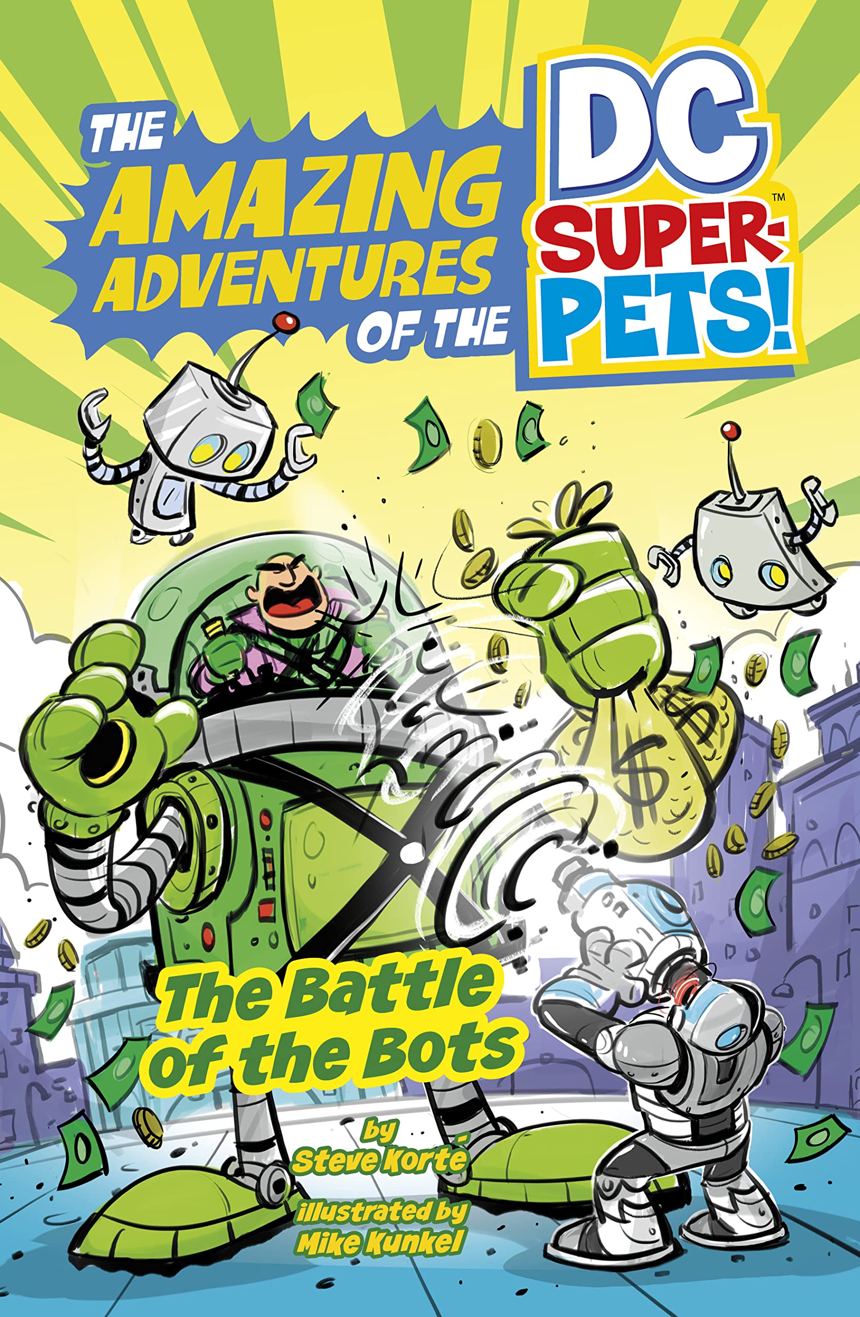 The Battle of the Bots (Amazing Adventures of the Dc Super-pets)
