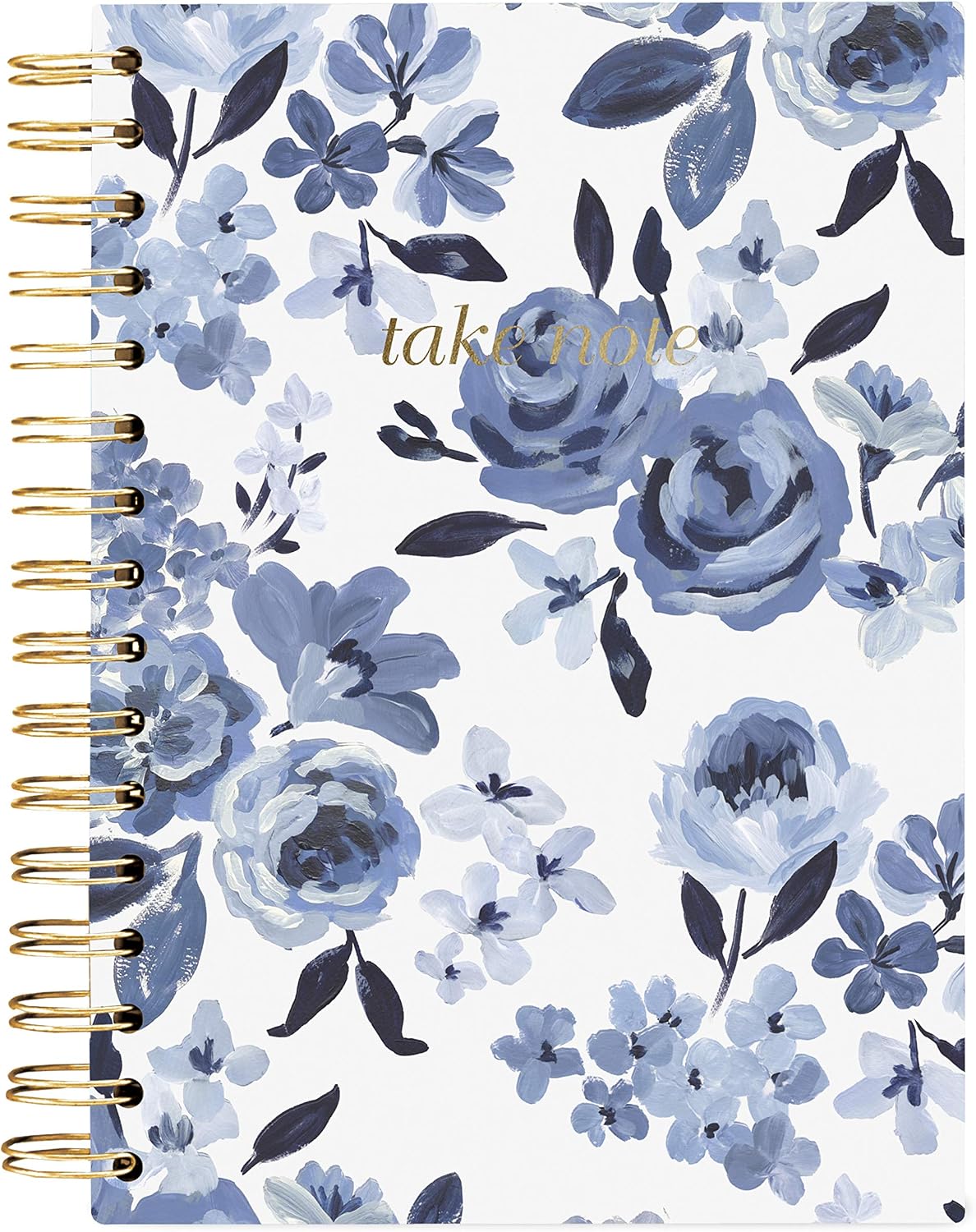 Graphique Hardbound Spiral Journal | Make Things Happen Navy Stripe Design | Premium Paper | Notebook | Diary | Lists | Record Month and Date | Great Gift | 160 Ruled Pages | 6.25” x 8.25” image 4