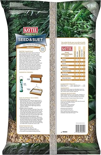 Miniatura 2 de Kaytee Seed & Suet - Maní sin ensuciar, 10 libras