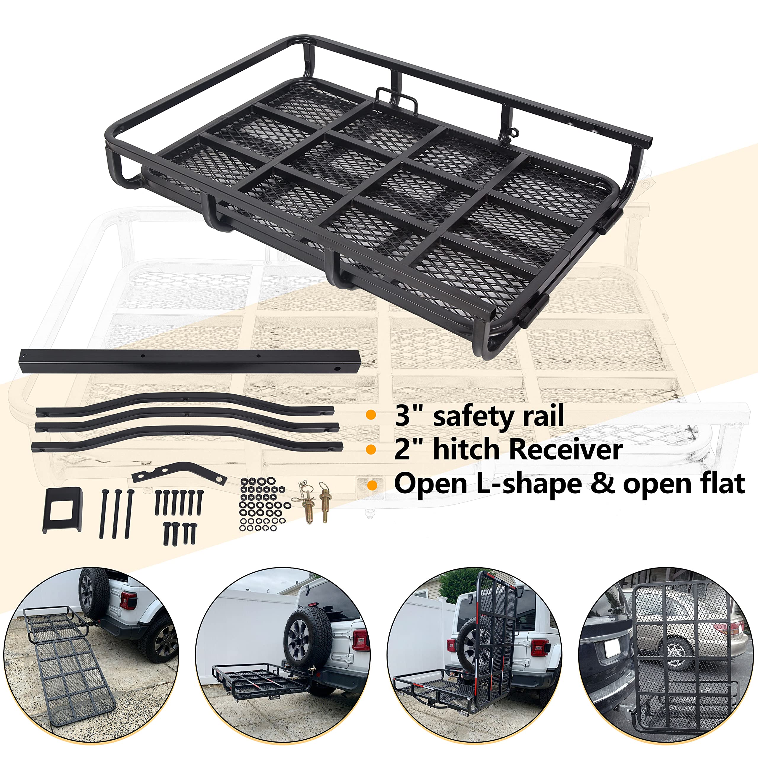 Buy ECOTRIC HitchMounted Cargo Carrier with Mobility Ramp for