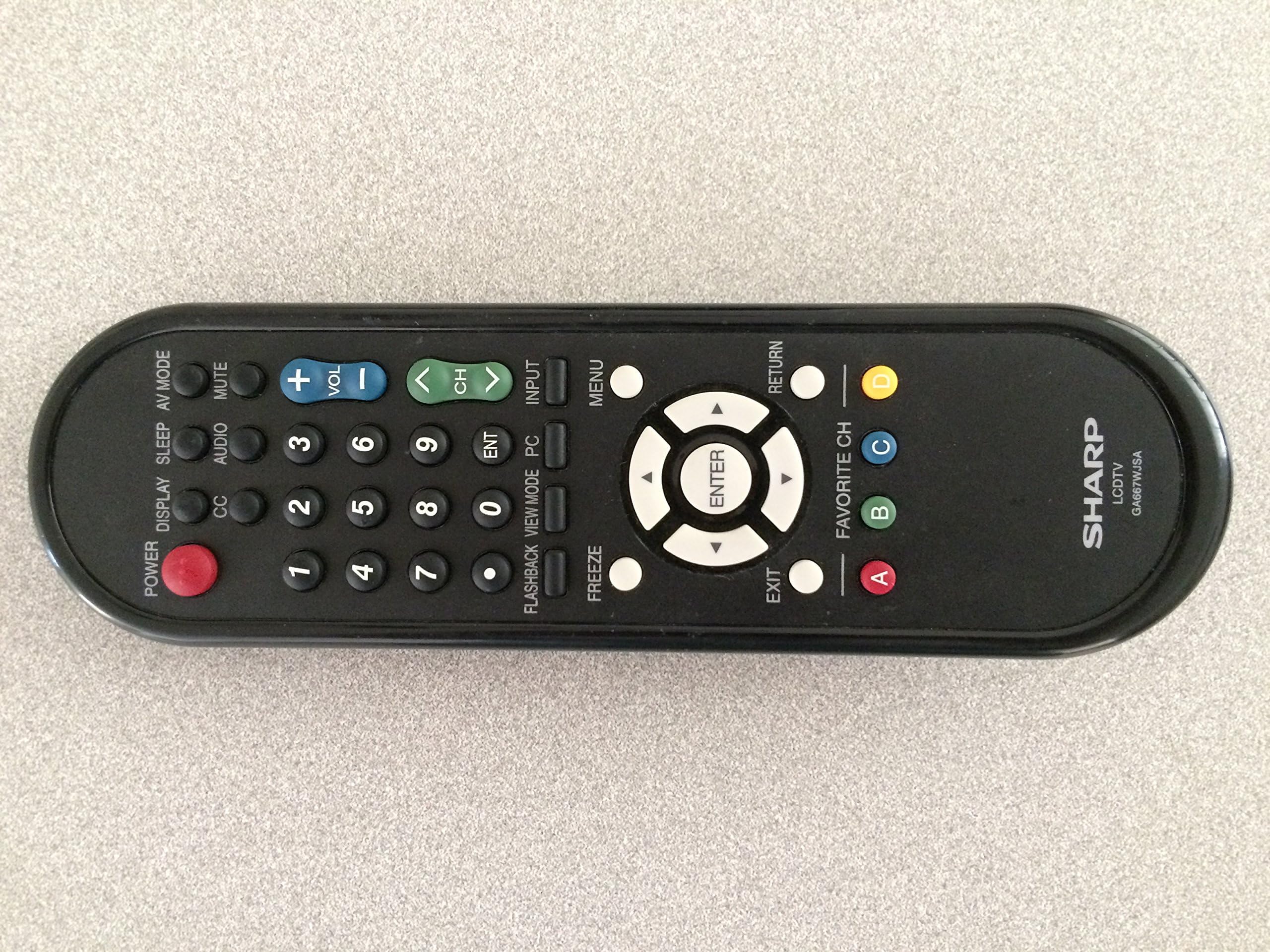 Sharp Genuine OEM Remote Control GA667WJSA Electronics