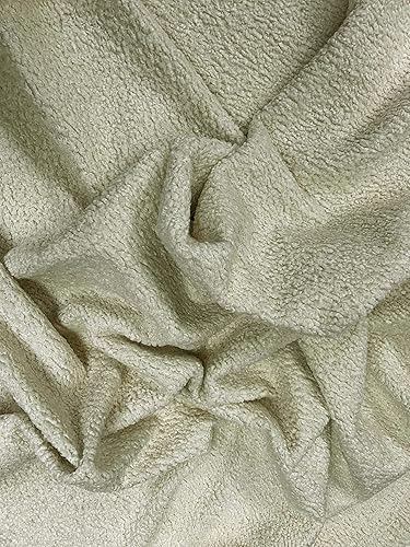 Miniatura 4 de Zalea de oveja de pelo alto con respaldo de gamuza GSM655 (para sofá, sillas, decoración) Vendido por The Yard (marfil natural)