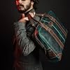 Maletín de Cuero Vintage MaheTri Jefferson (Verde) para Portátil de 16" para Hombre y Mujer | Bolso Tipo Cartera para Portátil | Bolso de Cuero Buffalo de Grano Completo para Oficina y Negocios | Bolso Cruzado de Hombro 6