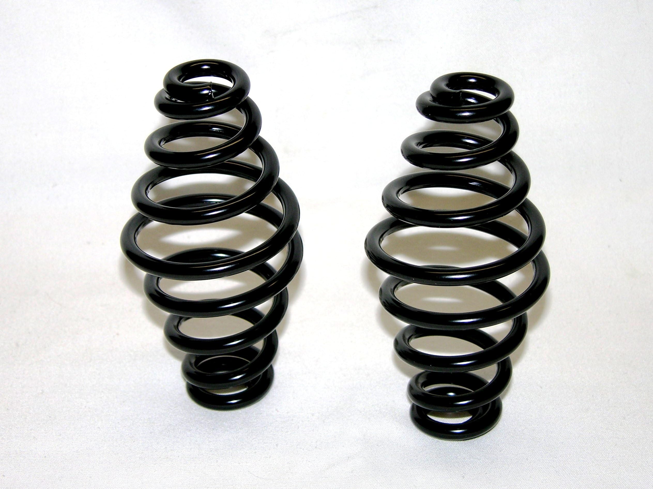 Universal Fit Black Powder Coated 5 inch Solo Seat Springs for Harley, Bobber, Vintage, Retro, Custom.