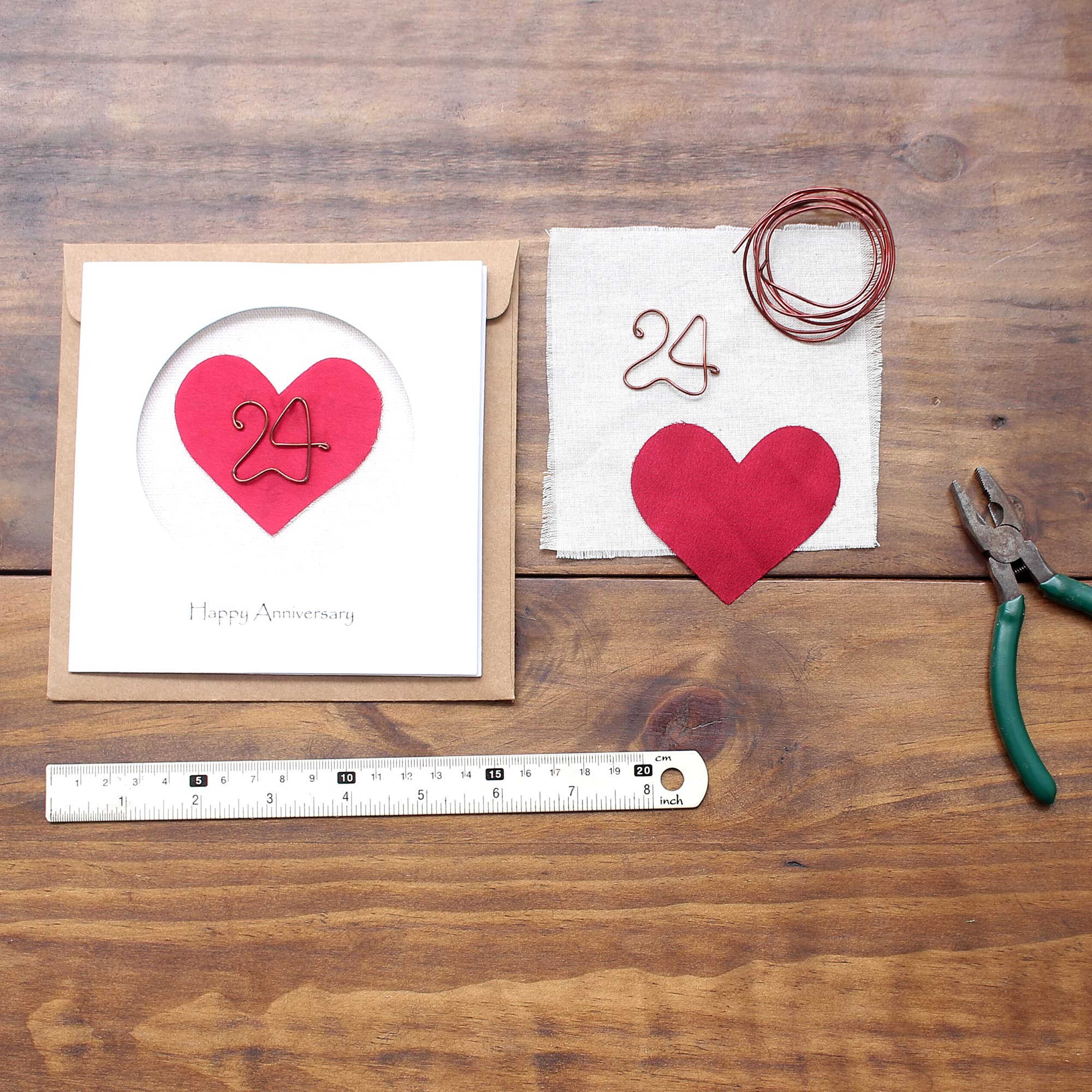 Amazon.co.jp: 結婚記念カード 24枚 彼へ ハンドメイド 記念日カード