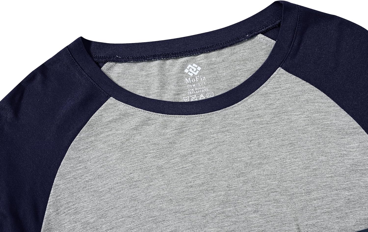 MoFiz Men's Pajamas Set Short Sleeve Bottom PJ's Pants Bedroom Pijama Sleep Night Suit 2 Piece Pjs Set Ultra Soft - Image 4