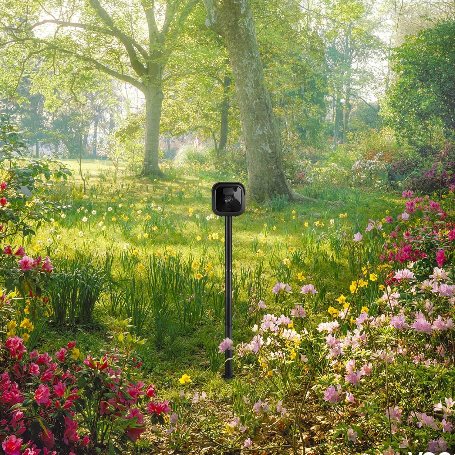 HOLACA Spike Pole Mount Ground Stake and Weatherproof Protective Case for Blink Outdoor Camera 3 Only, Suitable for Stake into Soft Ground