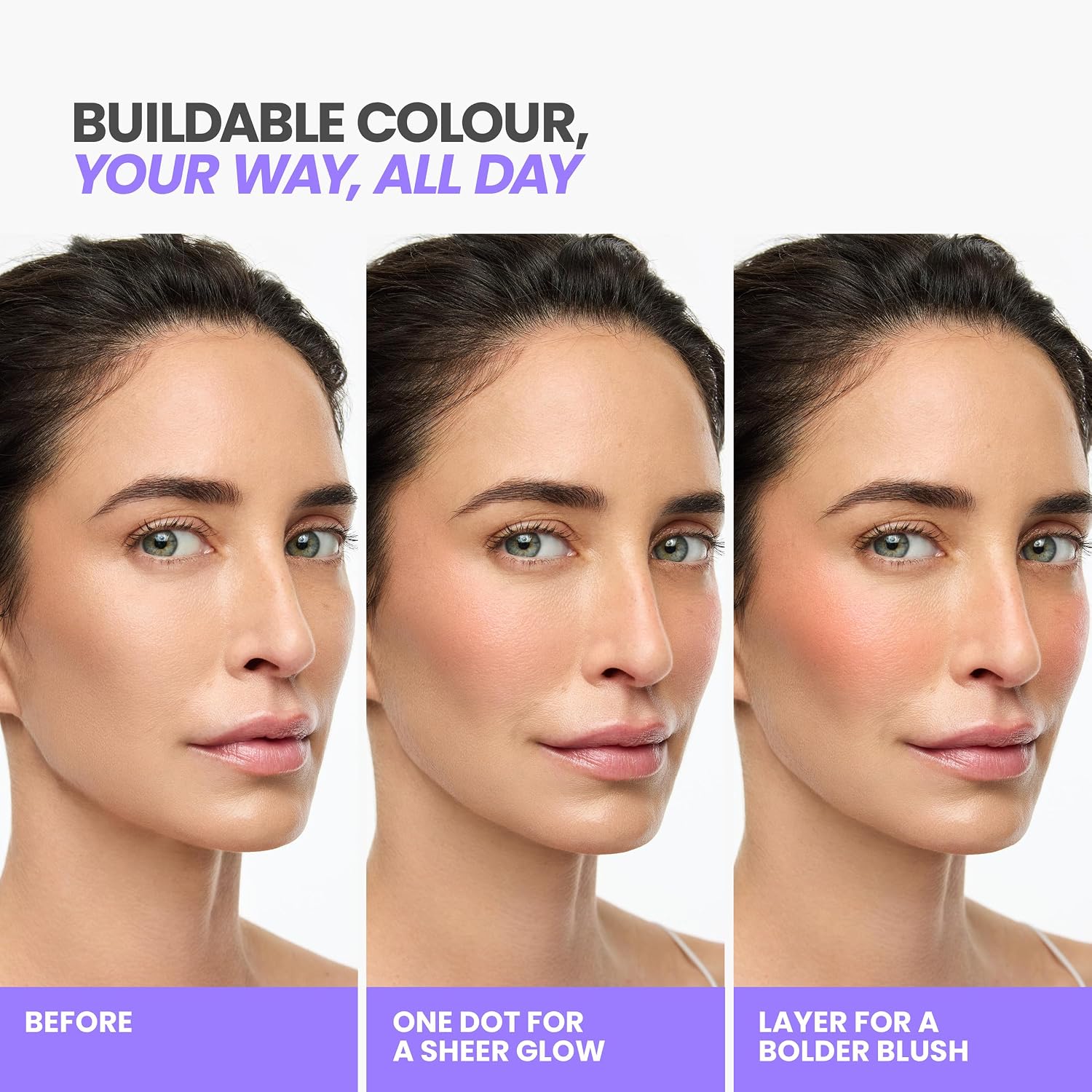 Wonderskin Cream Blush Stain - Wonder Blading All-Day Blush Stain, 12HR Transfer-Proof Warm Red Liquid Blush Tint for Cheeks, Buildable Natural Glowy Finish, Water-Resistant, Vegan (Sundrop)