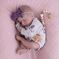 Vista 38 de Milidool Muñecas de bebé Reborn realistas de 20 pulgadas, cuerpo suave, muñeca de bebé de silicona realista, muñecas de bebé recién nacidas, muñecas