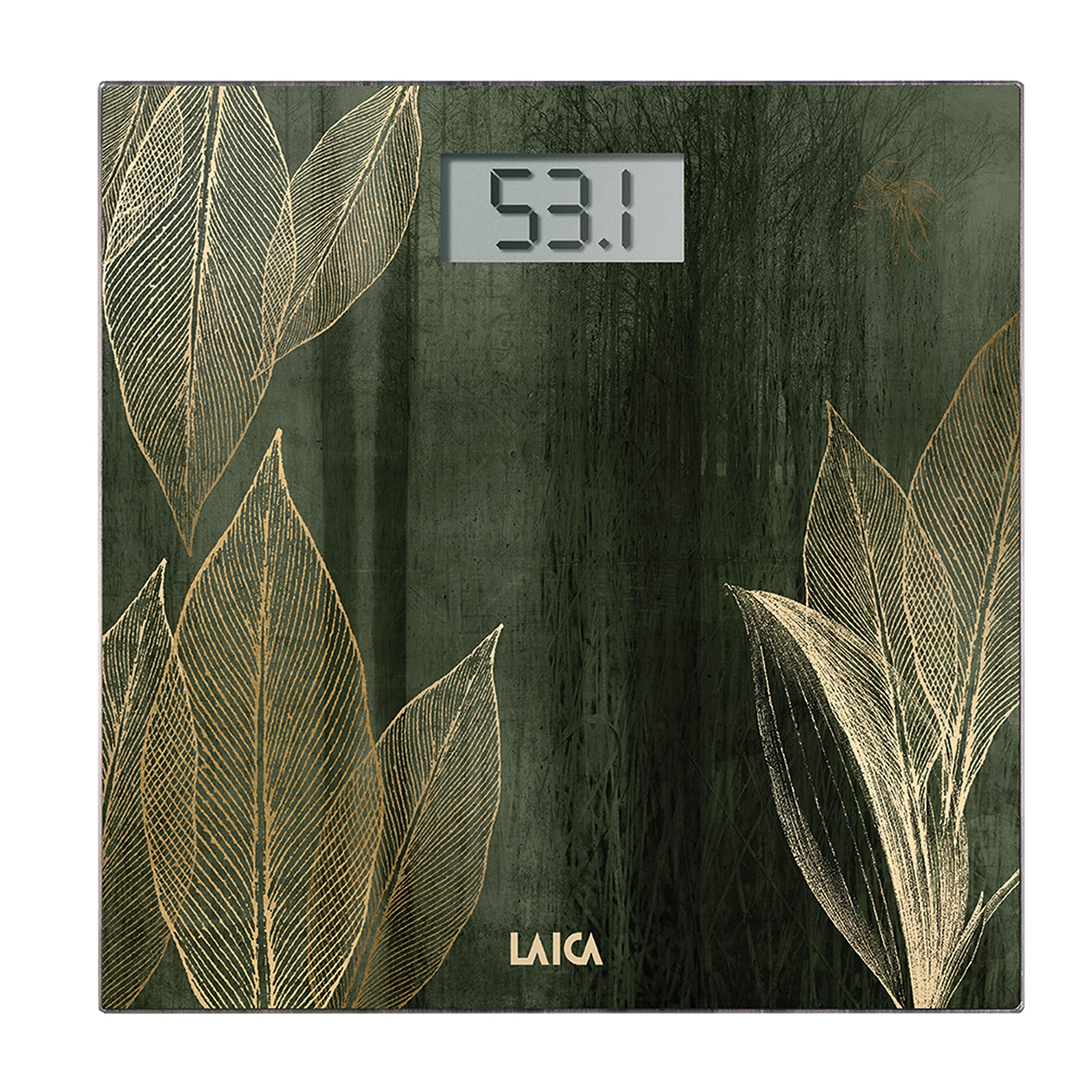 Laica PS1077, Bilancia da bagno con schermo LCD, Peso massimo 180 Kg, New Art Desing Collection