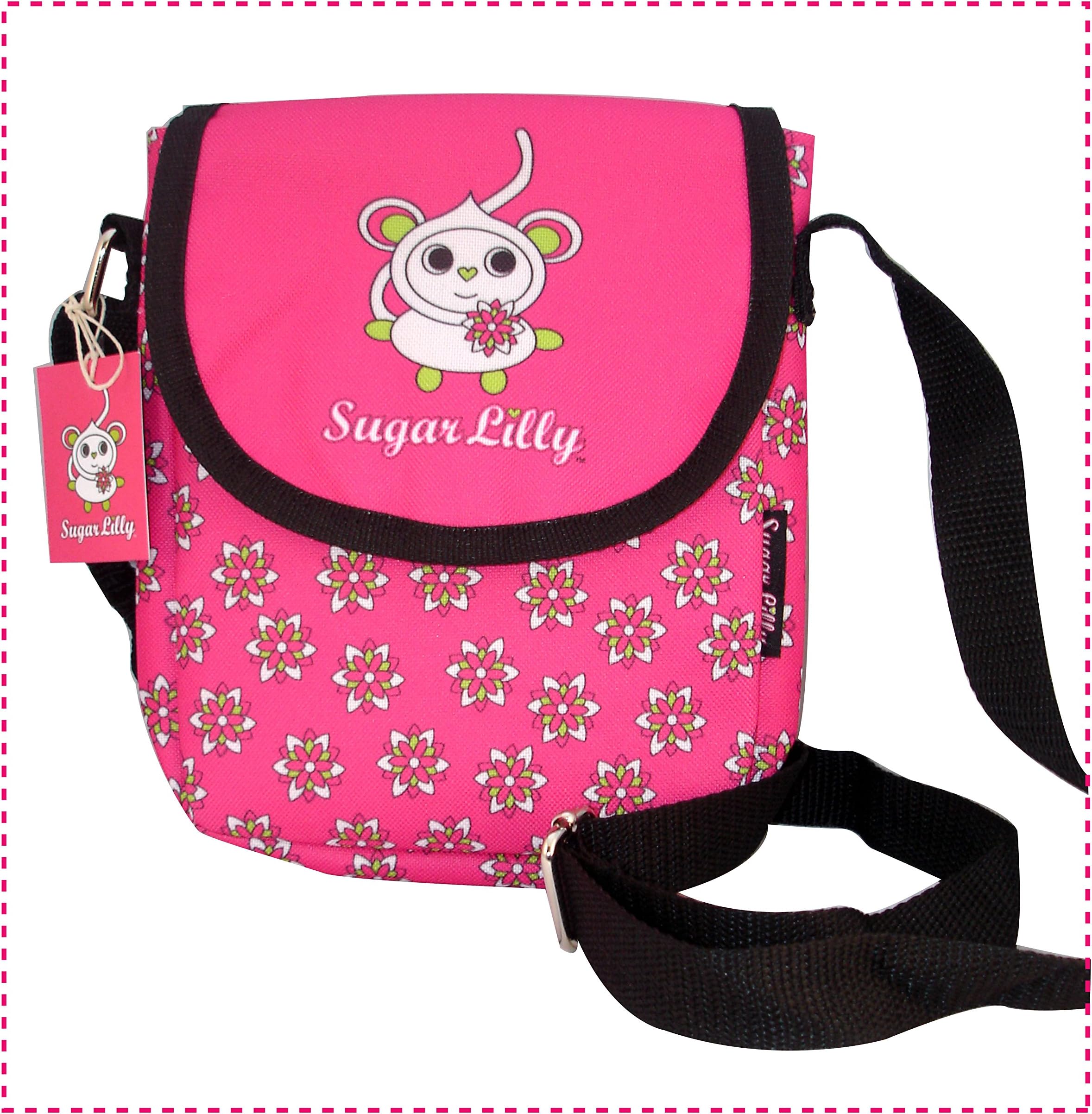 Girls SugarLilly Shoulder Bag Pink - Kids Handbag with Strap