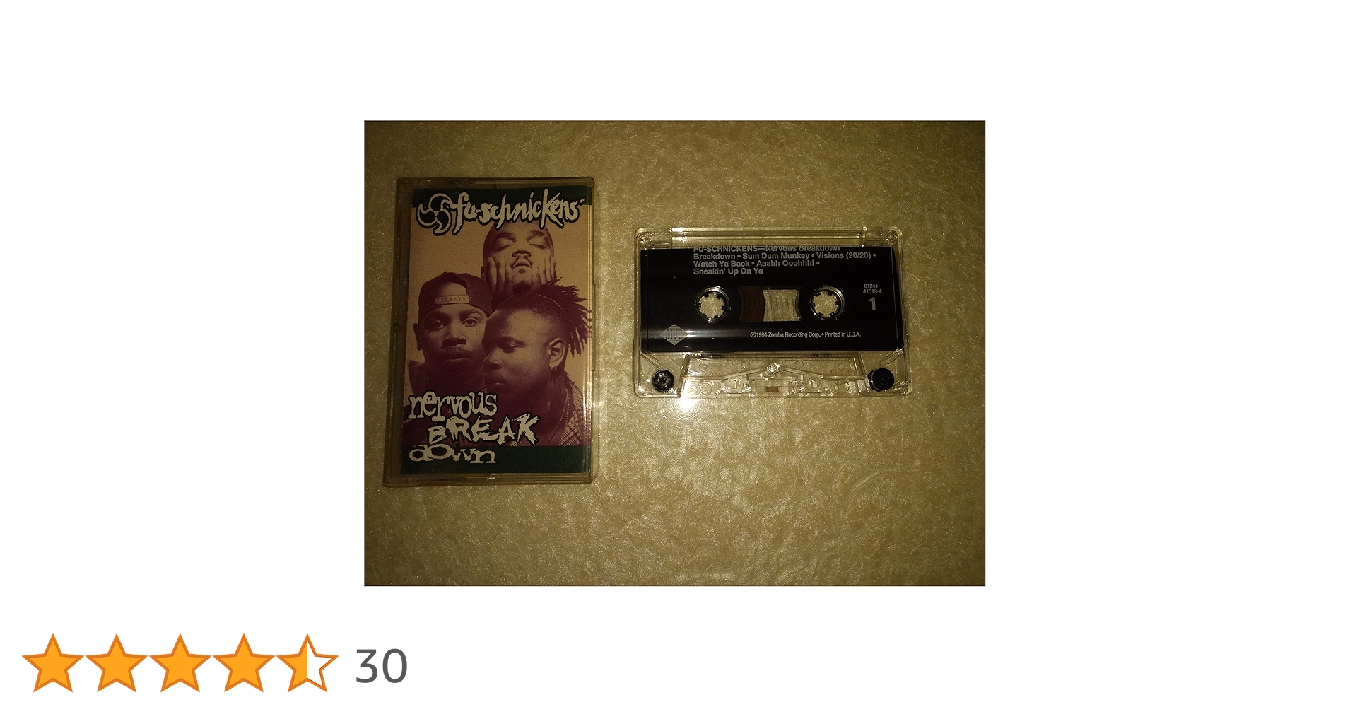 Fu-Schnickens Nervous Breakdown レコード Fu-Schnickens – Nervous Breakdown – Vinyl (LP, Album), 1994