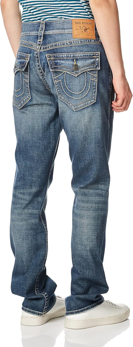 True Religion Men's Ricky Straight Leg 