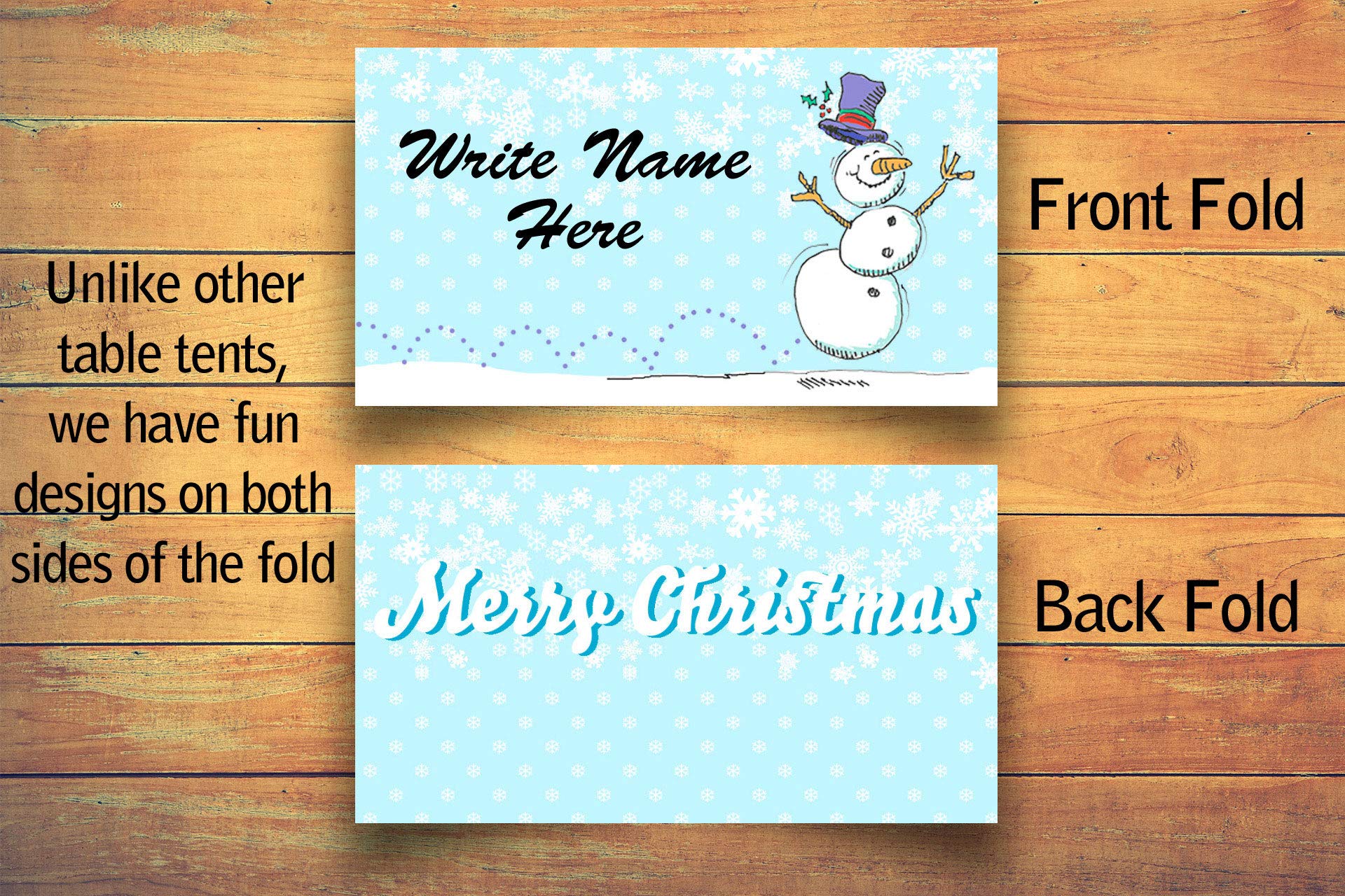 Printable Name Table Tents Christmas Printable Name Table Tents Christmas