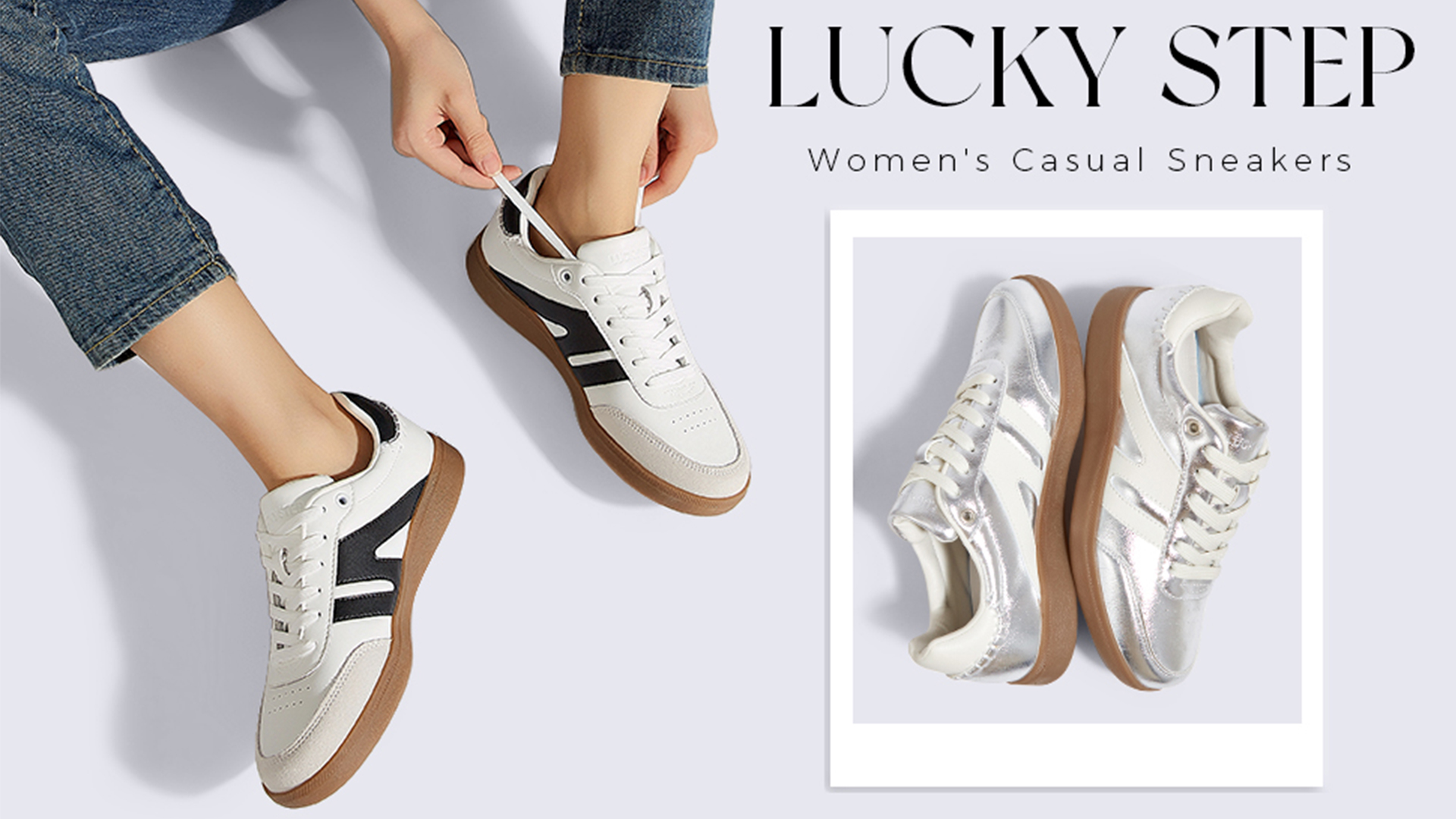 Amazon.com | LUCKY STEP Women Classic Retro Gum Sole Fashion