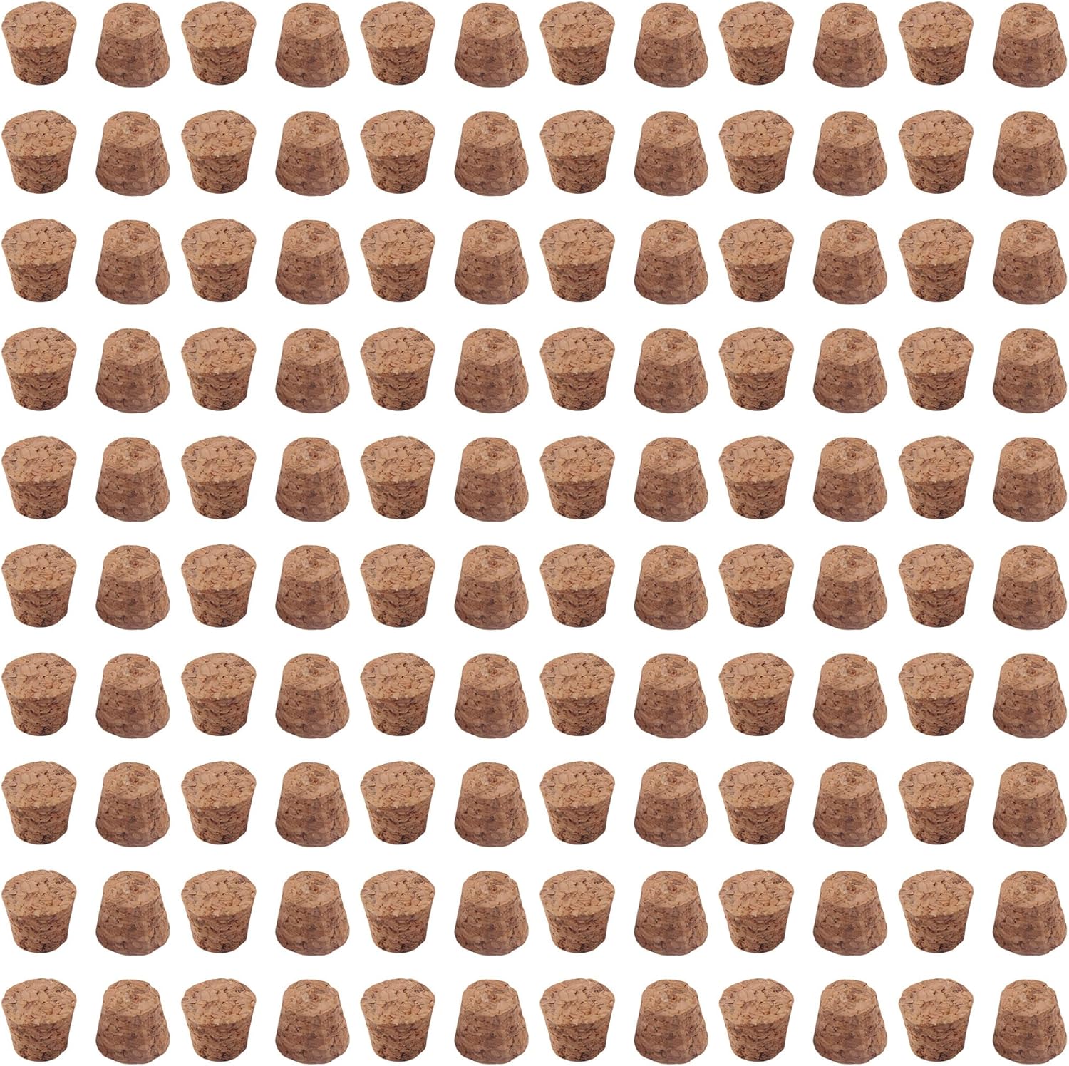 1/2 Inch Mini Tapered Cork Stoppers 120 Pcs Wooden Wine Bottle Corks Reusable Small Bottle Plugs Durable Replacement Wine Stoppers for Jars, Beer Bottles, Apothecary Jars & DIY Crafts