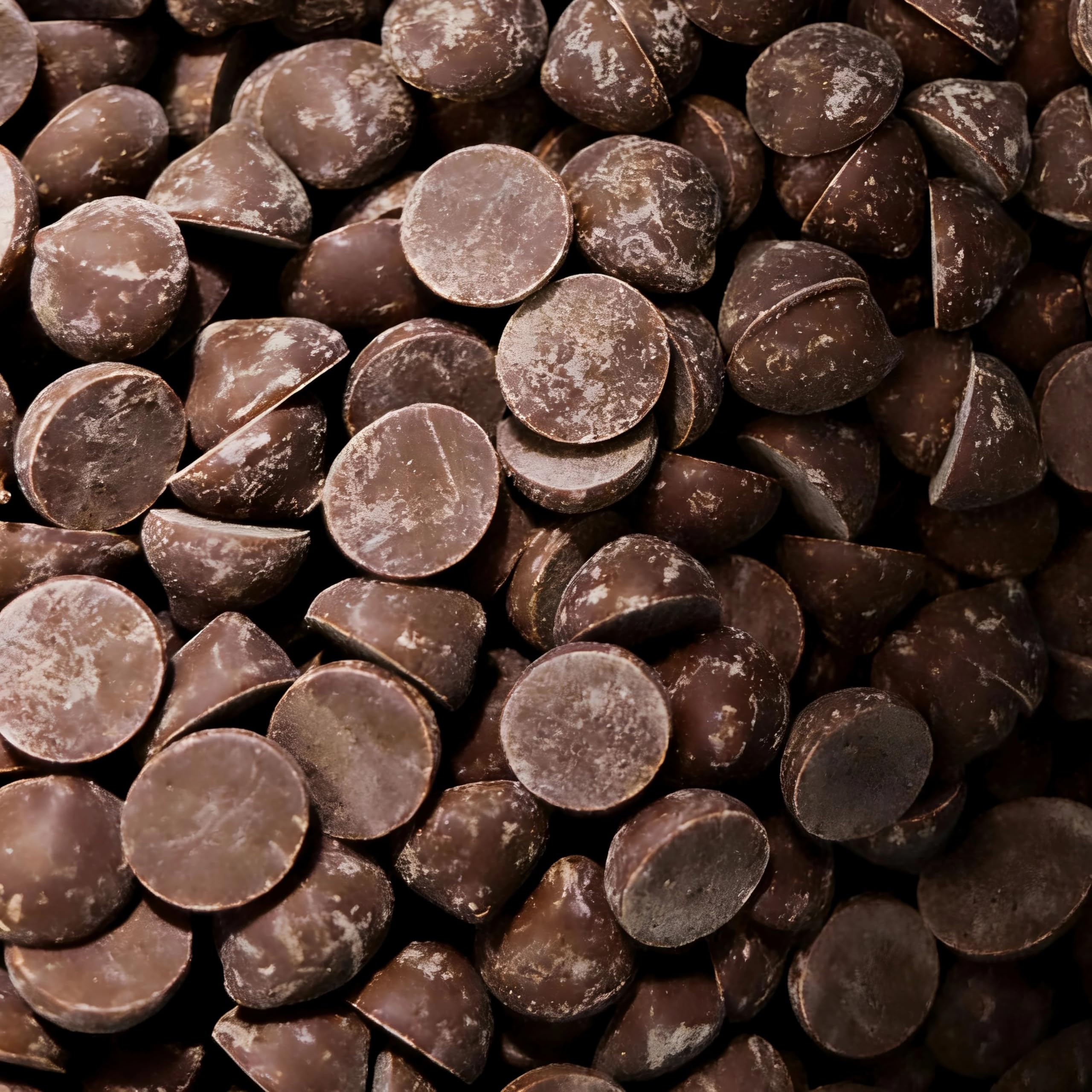 STEINER´s Low Carb Zartbitter Schokodrops (500g) - 91% weniger Kohlenhydrate, 97% weniger Zucker - Mit Erythrit gesüßt, kein Xylit - Für Low Carb, Keto & bewussten Genuss