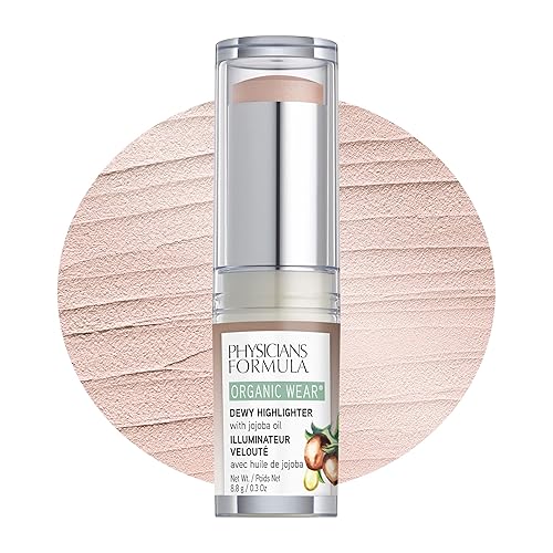 Physicians Formula Organic Wear - Maquillaje en barra de resaltador de rocĂo crema en polvo escarcha de rocĂo probado por dermatĂłlogos Physicians Formula Organic Wear - Maquillaje en barra de resaltador de rocĂo crema en polvo escarcha de rocĂo probado por dermatĂłlogos