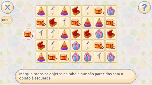 Memória: jogos educativos 4-7