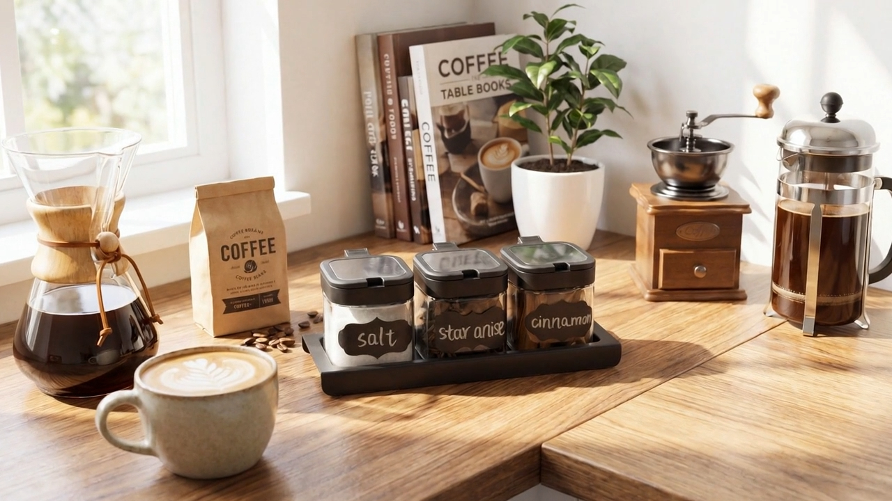 Amazon.com: Suclain 3 Pcs Glass Coffee Containers Coffee Station