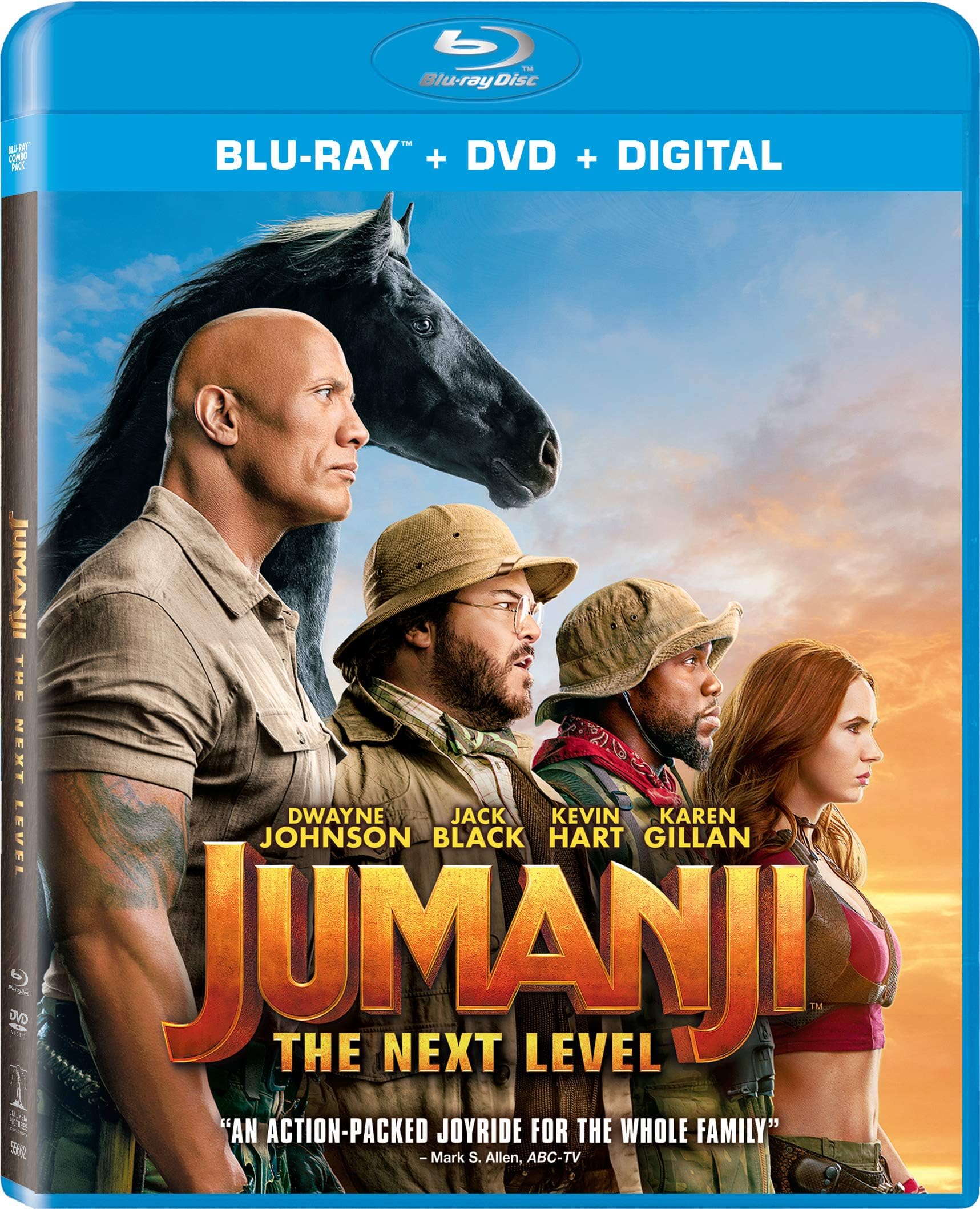 Jumanji: The Next Level - Blu-ray + DVD + Digital
