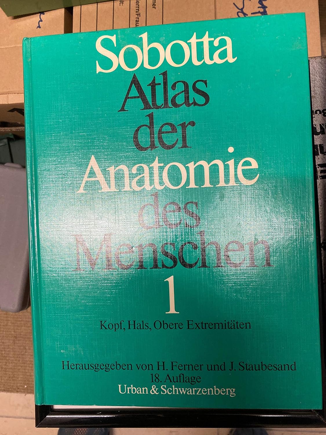Sobotta Atlas Der Anatomie Des Menschen