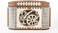 Vista 1 de Caja de tesoro, rompecabezas de madera 3D, juego para adultos para armar tú mismo, de UGears