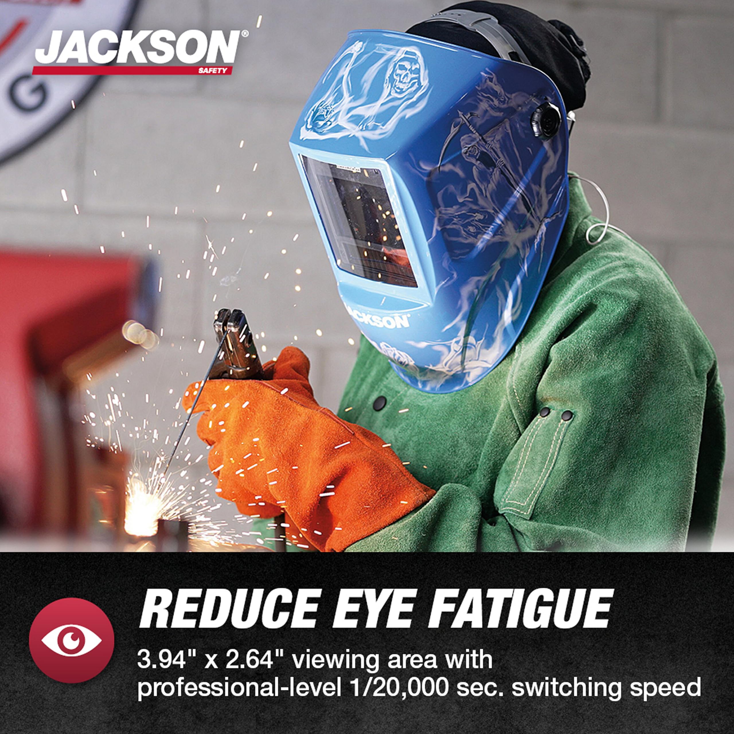 Auto Darkening Welding Helmet - Jackson Safety -3