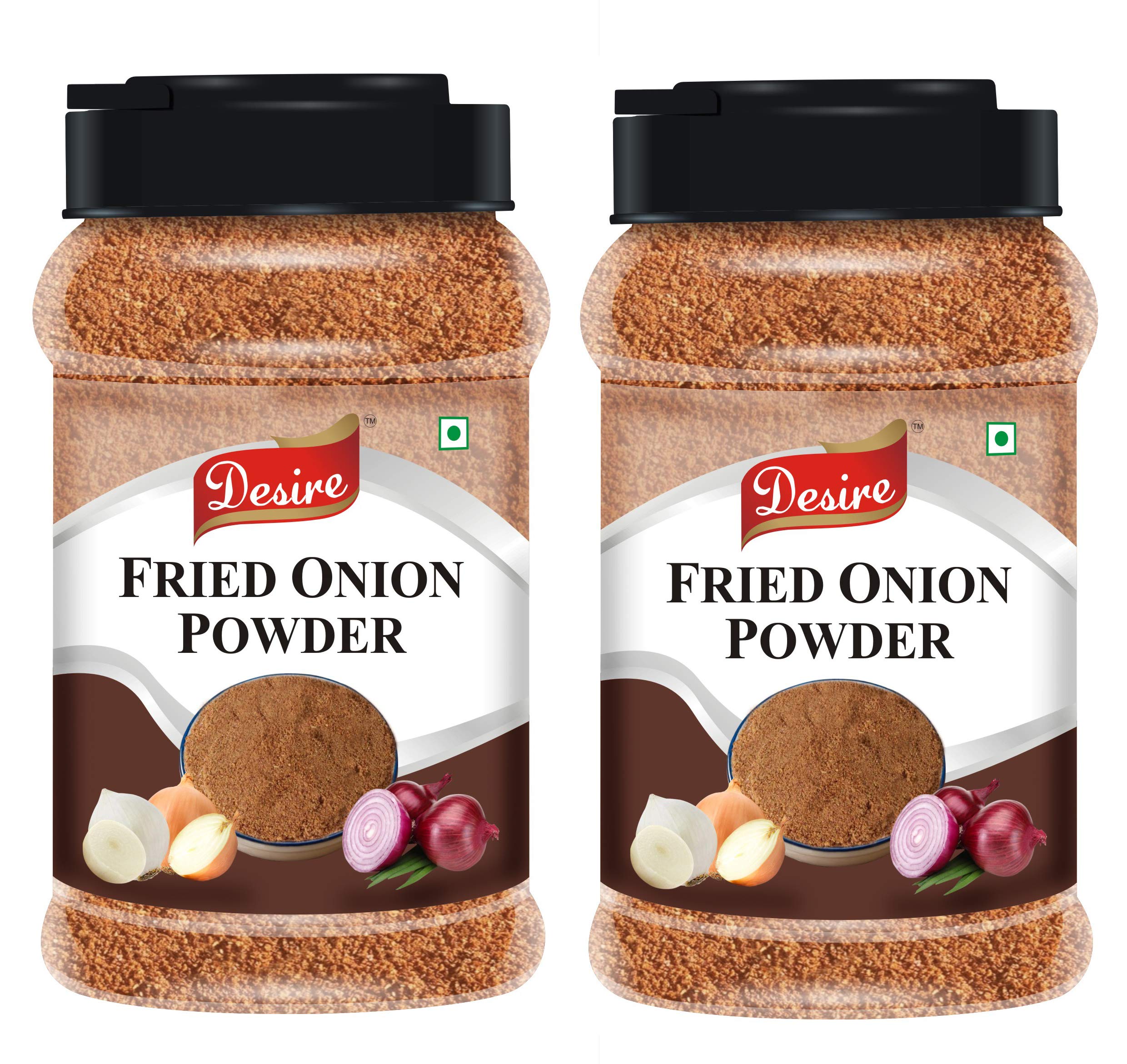 Desire Fried Onion Powder 800 Gram | Birista Powder | Fried Pyaz Powder Used for Gravies, Indian Curries, Dal, SOYA Chaap. (Pack of 2) (B08MQ6KBV3) Amazon Price History, Amazon Price Tracker