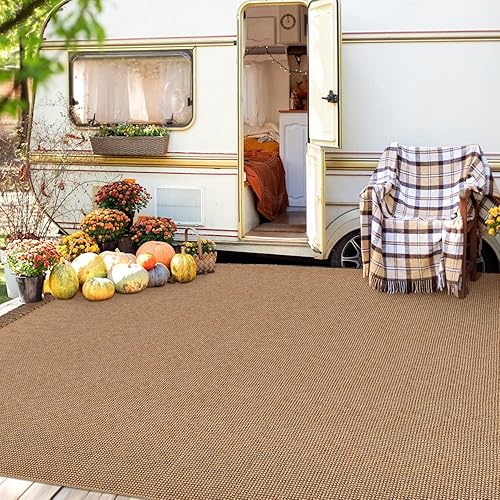 Miniatura 4 de Alfombra de algodón lavable de 6 x 9 pies, trenzada para patio al aire libre con borlas, alfombra tejida a mano, alfombra de área grande para patio,