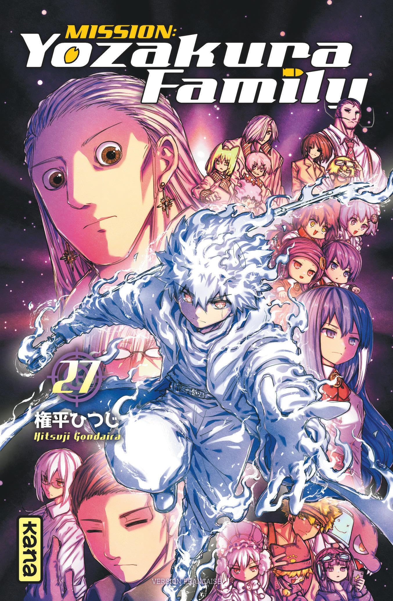 Mission: Yozakura family - Tome 27 - Hitsuji Gondaira - Kana Eds - broché - Manga