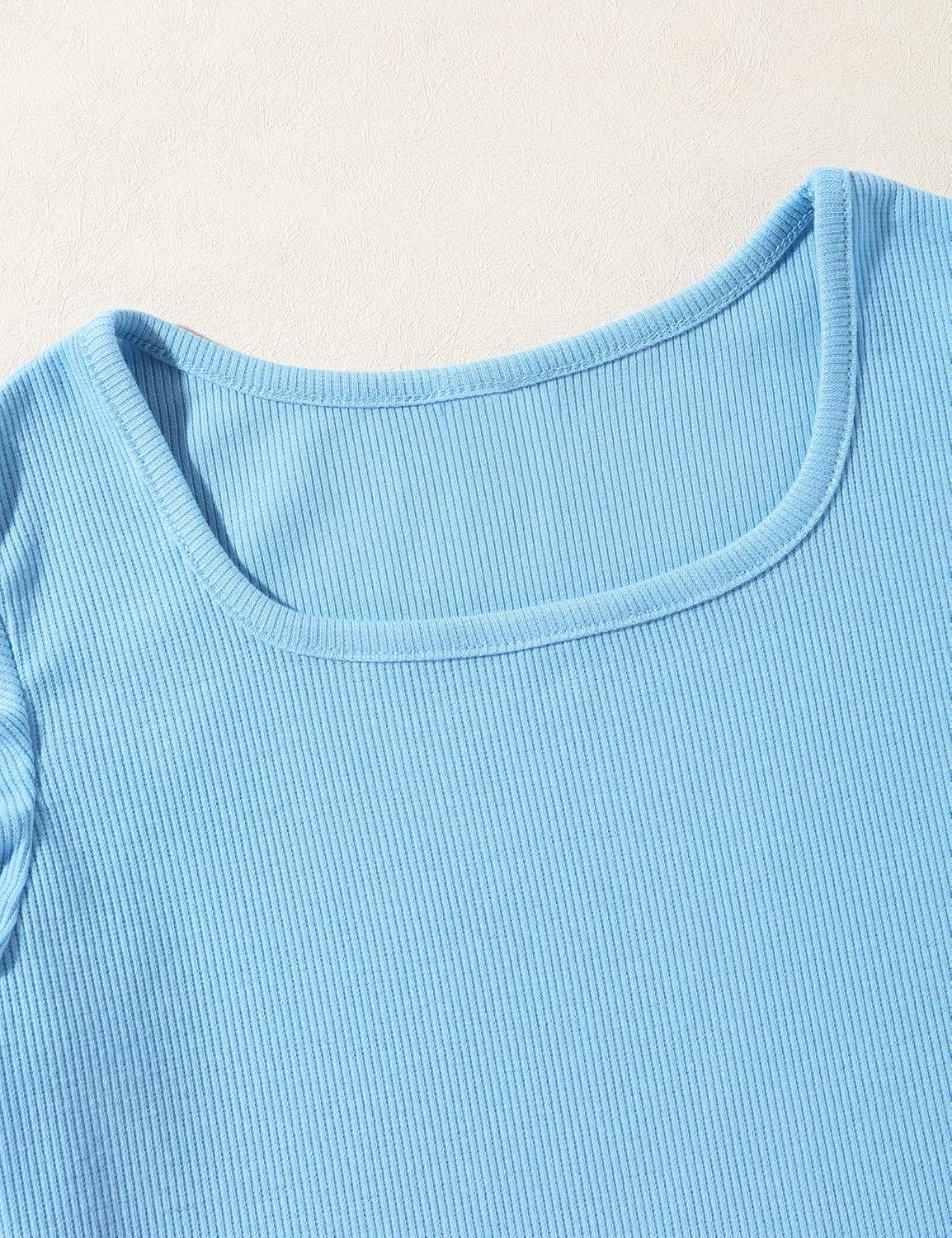 Crazyme Girls Clothes, Teen Girl Clothes Sleeveless Ruffle Trim Tank Top and High Waist Print Pants Summer Clothes 2PC 6-14 - Image 4