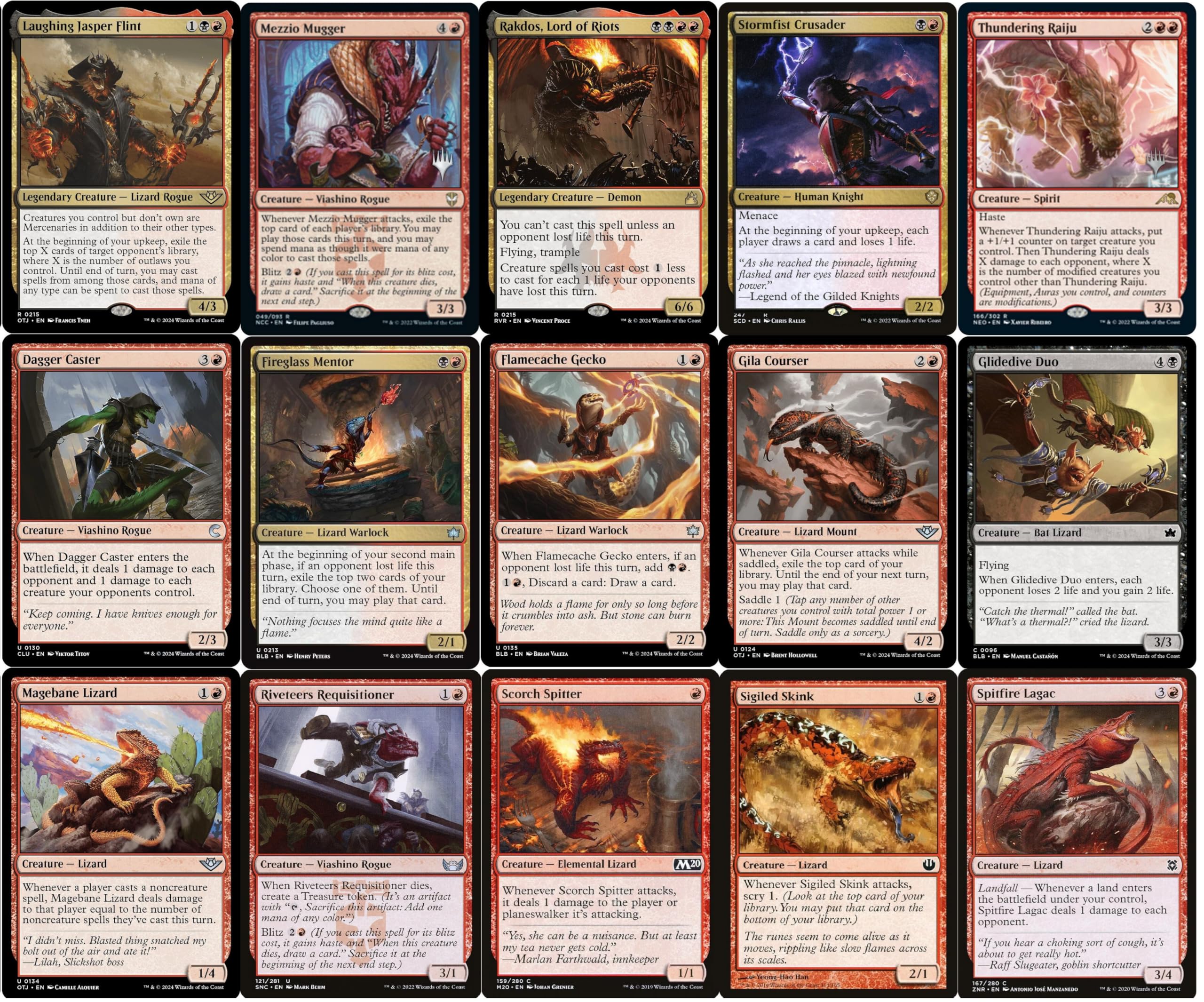 mtg rakdos commander deck Elite Lizard - Gev, Scaled Scorch - Black Red - EDH cEDH - 100 Card - Custom Deck Horror Please let me know Disney Lorcana: Ursula's Return Options:Collector Booster Box (12 Packs)