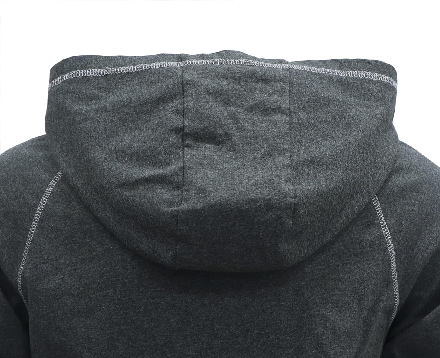 BOCOMAL FR Hooded T Shirts Heather Series 6oz Flame Resistant NFPA2112 CAT2 Fire Retardant Hoodies Work Shirt - Image 2