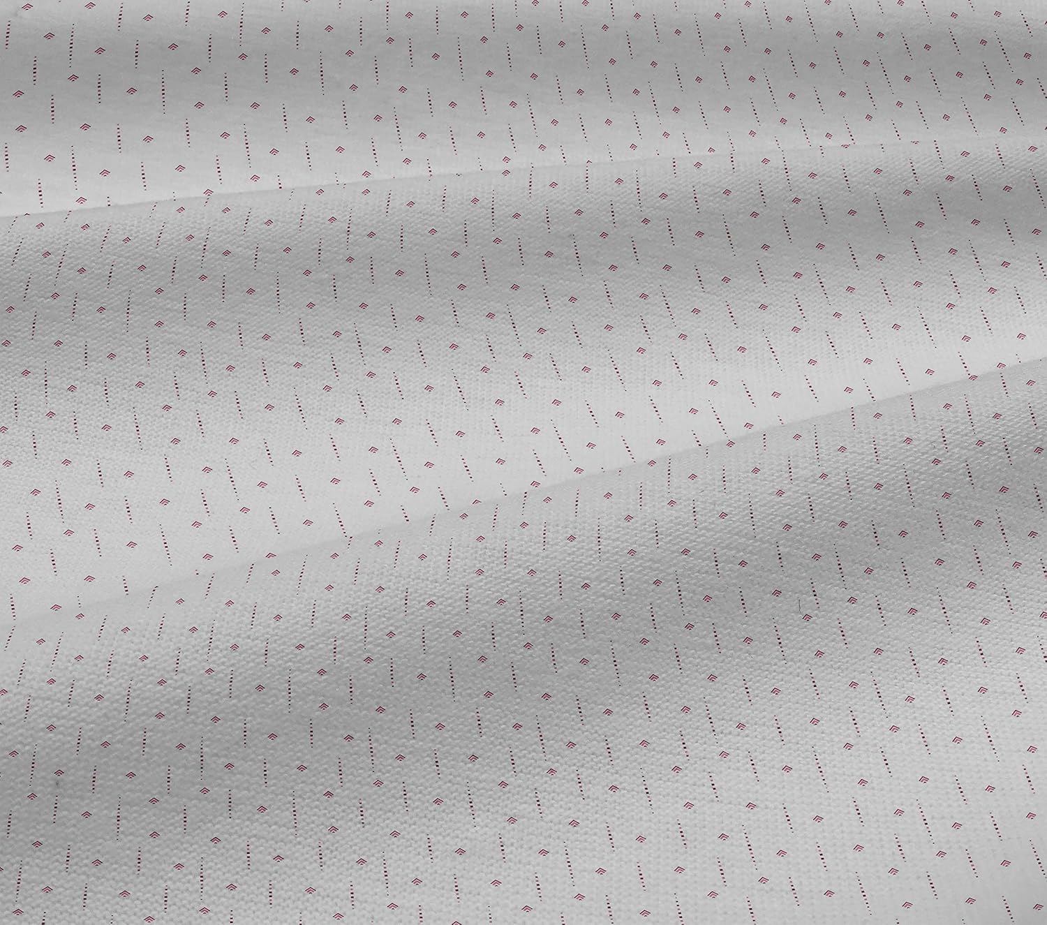 oneOone Cotton Jersey Crimson Red Fabric Square & Arrow Geometric Quilting Supplies Print Sewing Fabric by The Yard 58 Inch Wide