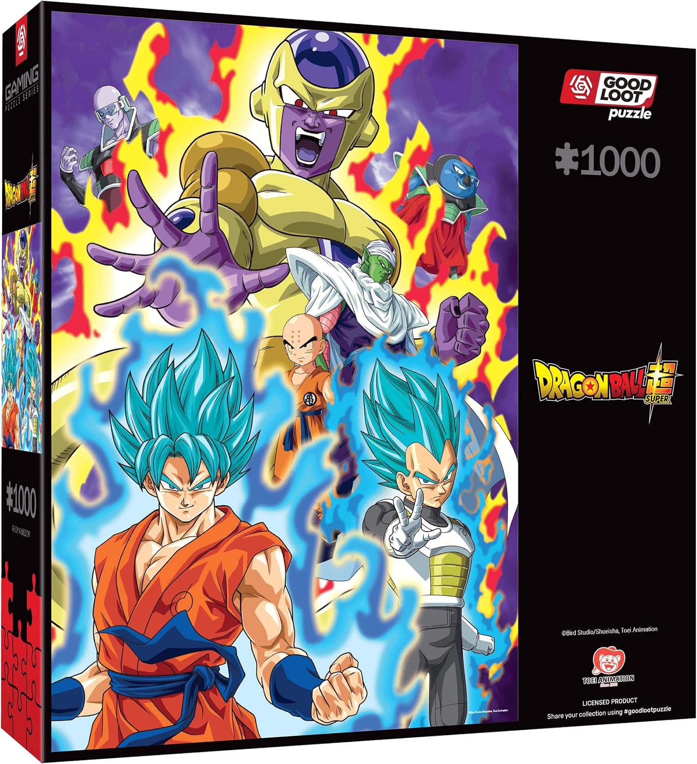 Good Loot Gaming: Dragon Ball Super Puzzle 1000 - Classic Anime Jigsaw Puzzle - Adults