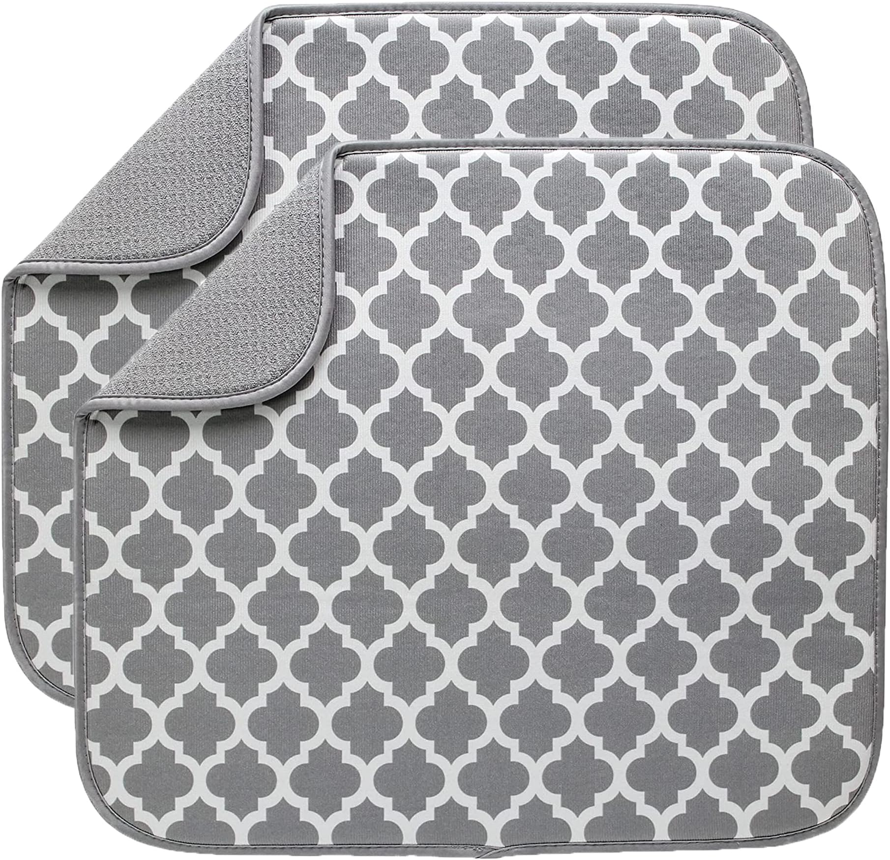 Brabantia 117626 Microfibre Dish Drying Mat, Dark Grey, 47 x 40 x 1 cm Amazon.co.uk Home