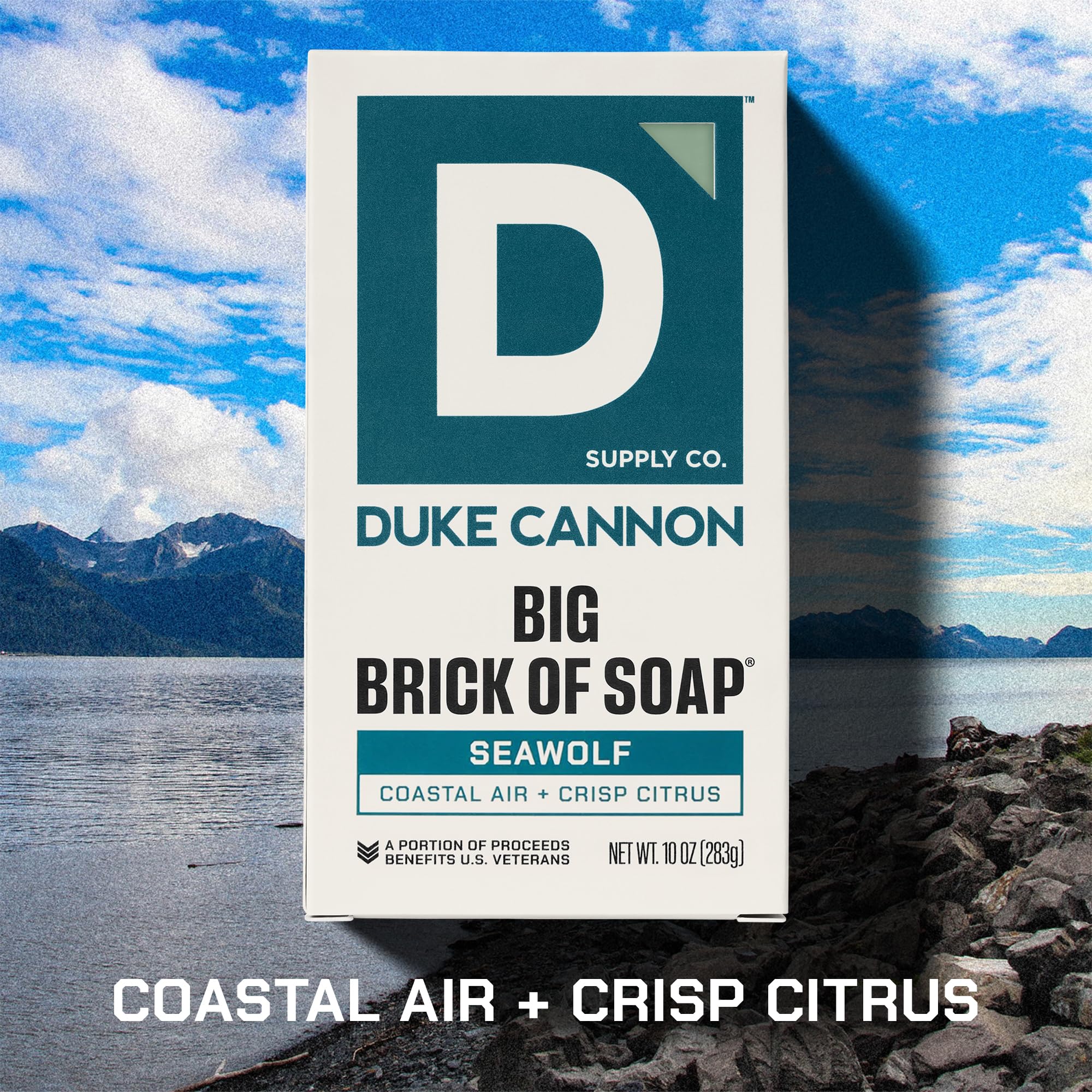 Duke Cannon Supply Co. Big Brick Men's Bar Soap Bundle, 10 oz 4 Pack