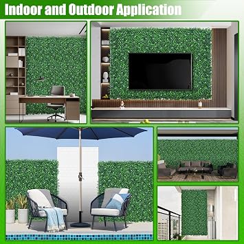 Grass Wall Panels 60x120(50 SQFT), Artificial Grass Backdrop