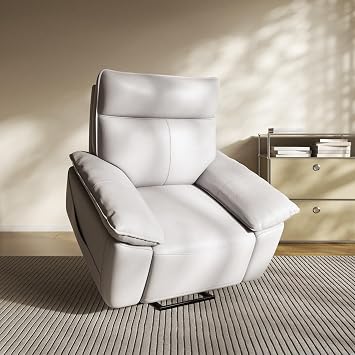 Power Lift Recliner Chair with Massage Heat & USB Ports, Electric Lift Armchair for Seniors - Beige Fabric