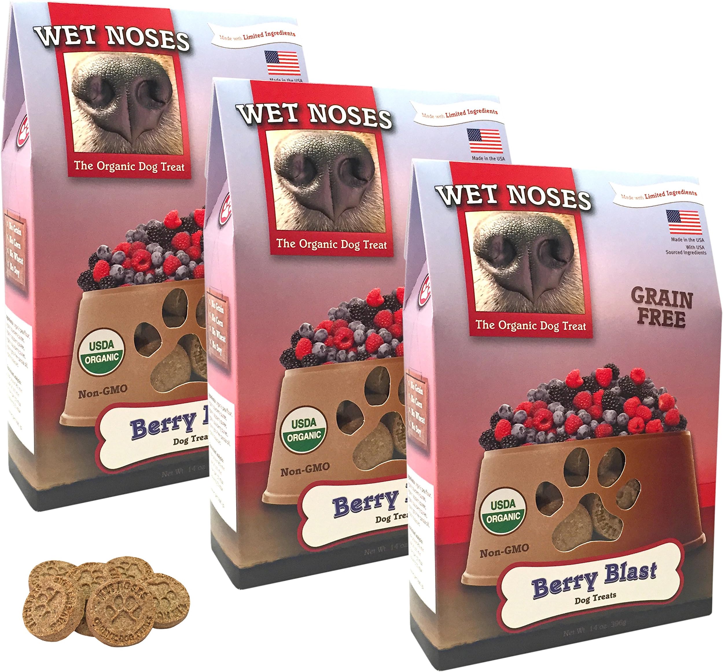 Wet Noses Organic Usa Made All Natural Dog Treats