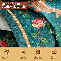 Vista 26 de Maison d' Hermine - Juego de 4 servilletas 100 % de tela de algodón lavable, decorar o regalar, hogar, cocina, comedor, fiestas de cóctel