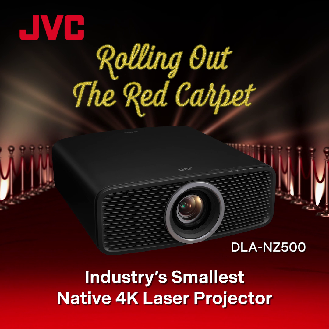 Amazon.com: JVC DLANZ500 Native 4K Laser Projector, 2000lm, 40K:1