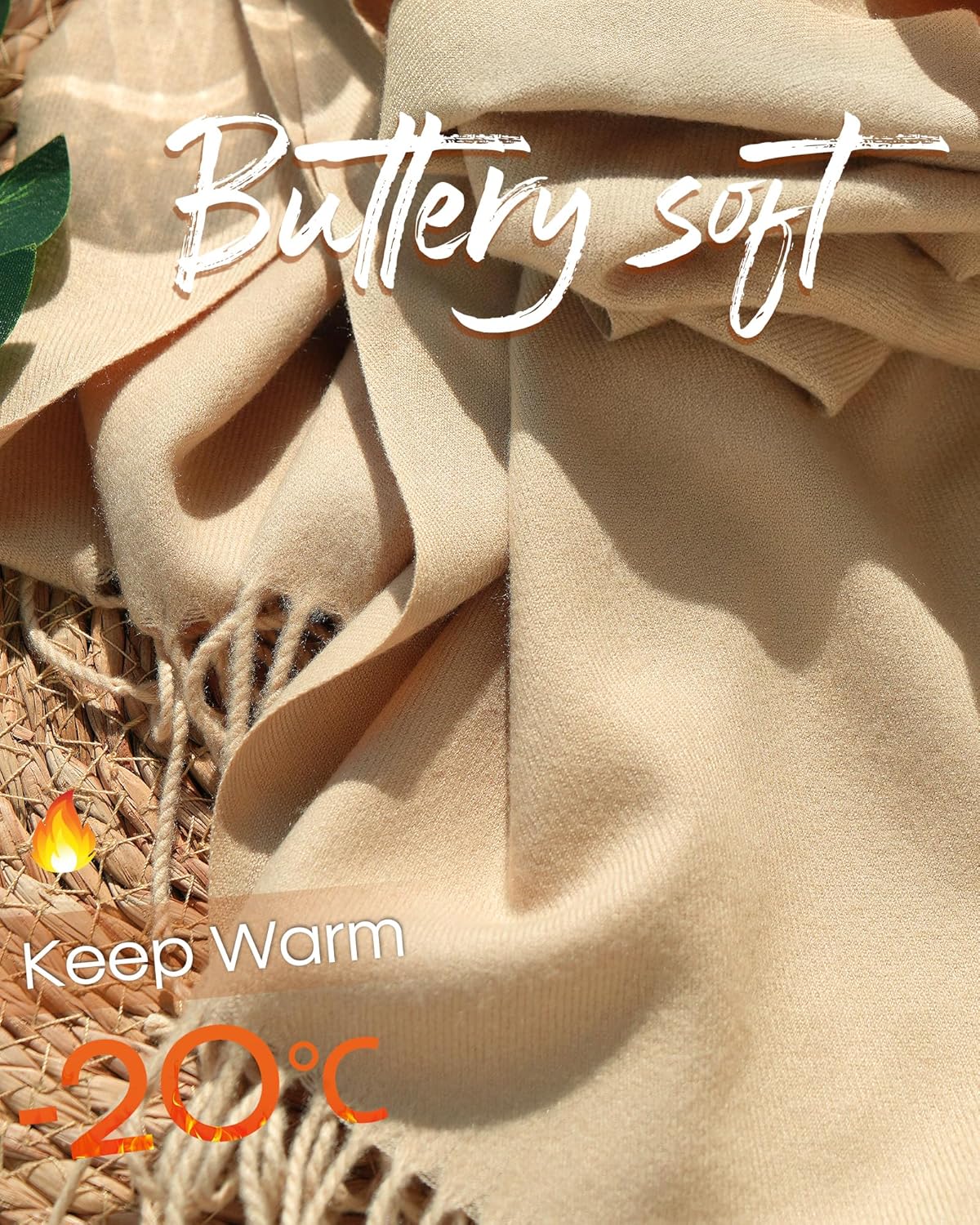 FURTALK Winter Scarf for Women Shawl Wraps Soft Warm Fashion Blanket Scarves Gifts - Image 2