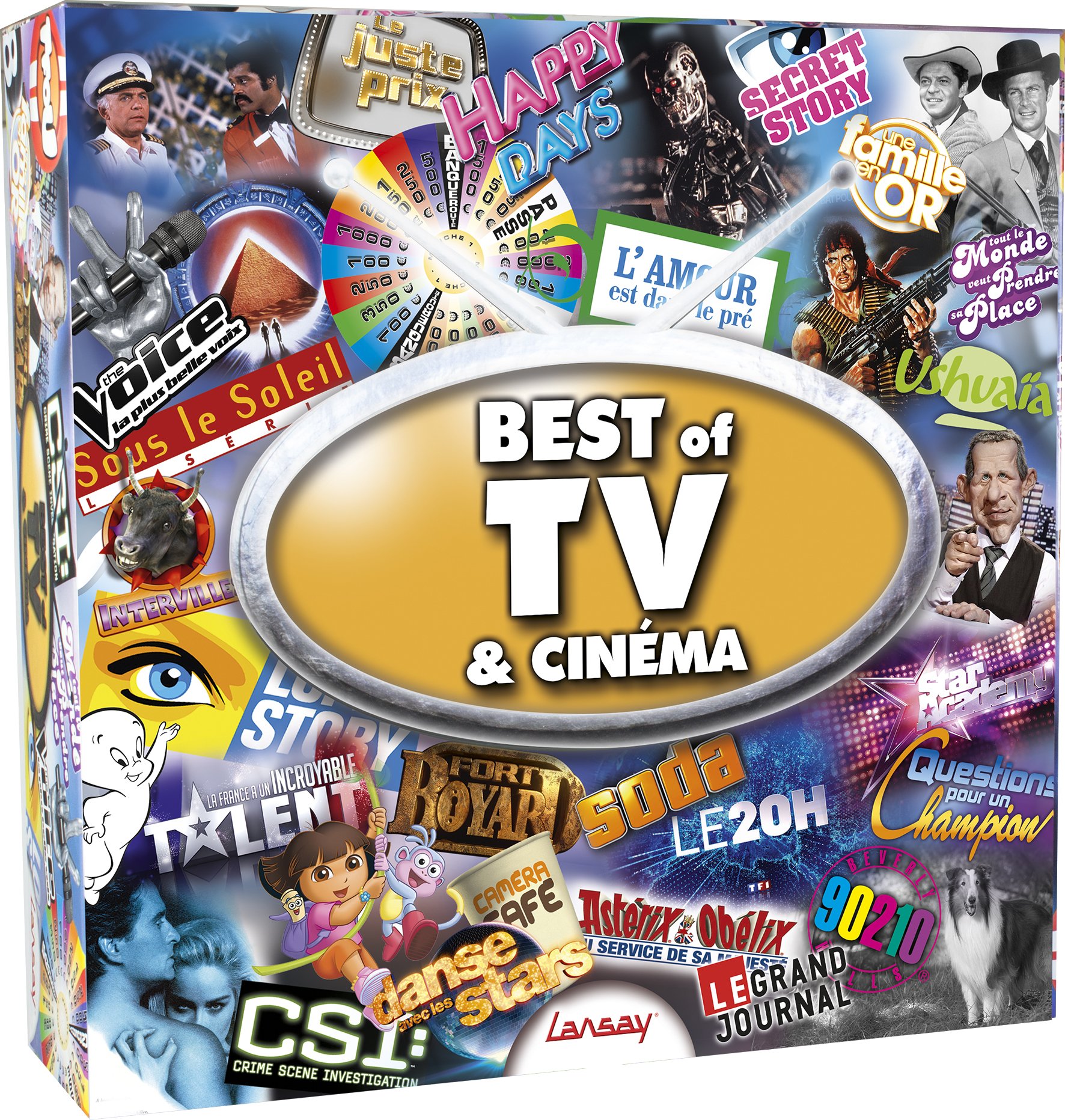 Lansay - 75038 - Jeu de Plateau - Best of TV