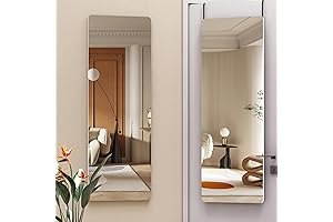 Hasipu Full Length Door Mirror: Timeless Reflections, Woven into Your Home