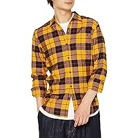 Amazon Essentials Camicia In Flanella Scozzese Con Bottoni A Maniche Lunghe Sagomata Uomo