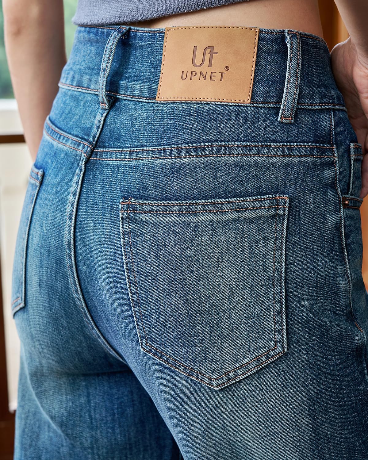 Women’s High Waisted Baggy Jeans – Stretchy Wide Leg Tummy Control Straight Leg Denim Pants Trendy Jeans for Women 2025 - Image 6